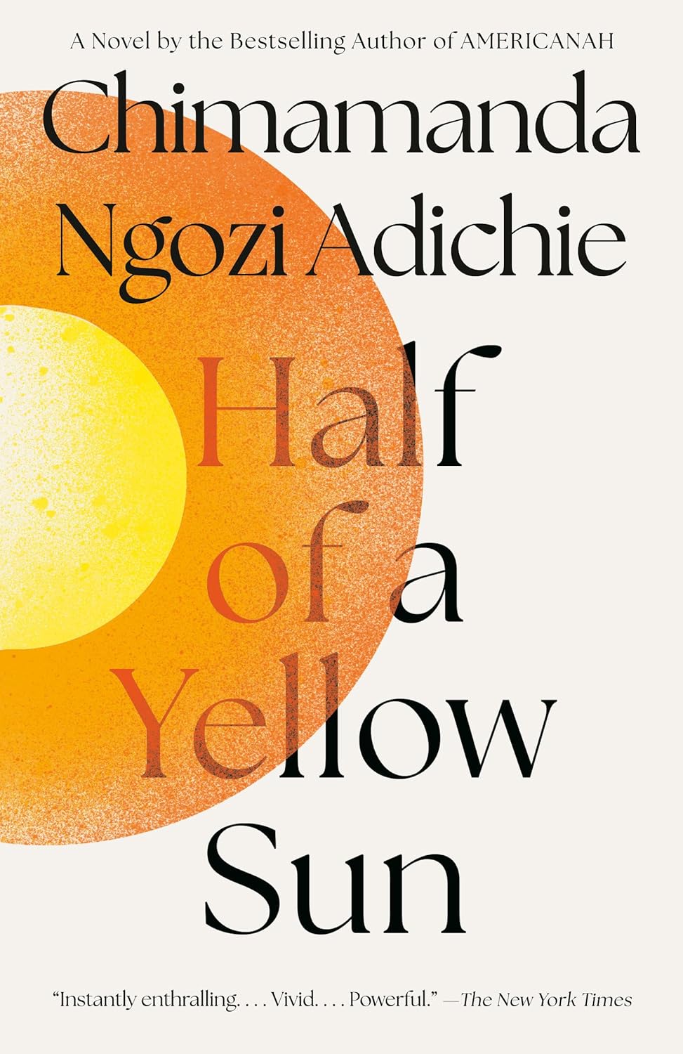 Half of a Yellow Sun cover